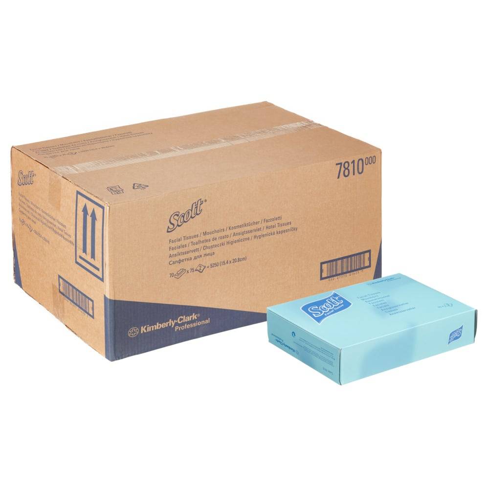 SCOTT MINI FACIAL- LIGHT BLUE BOX (WHITE)